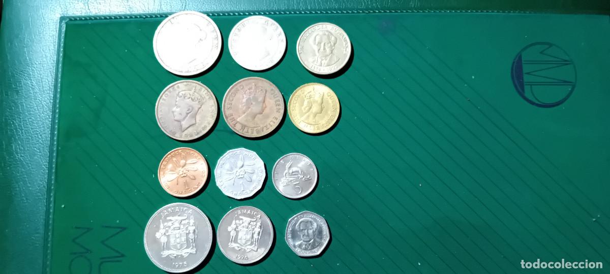 Monedas antiguas de Am&eacute;rica: JAMAICA, LOTE DE 12 MONEDAS DESDE 1 DOLAR A 1 CENT, 1871 A 1996
