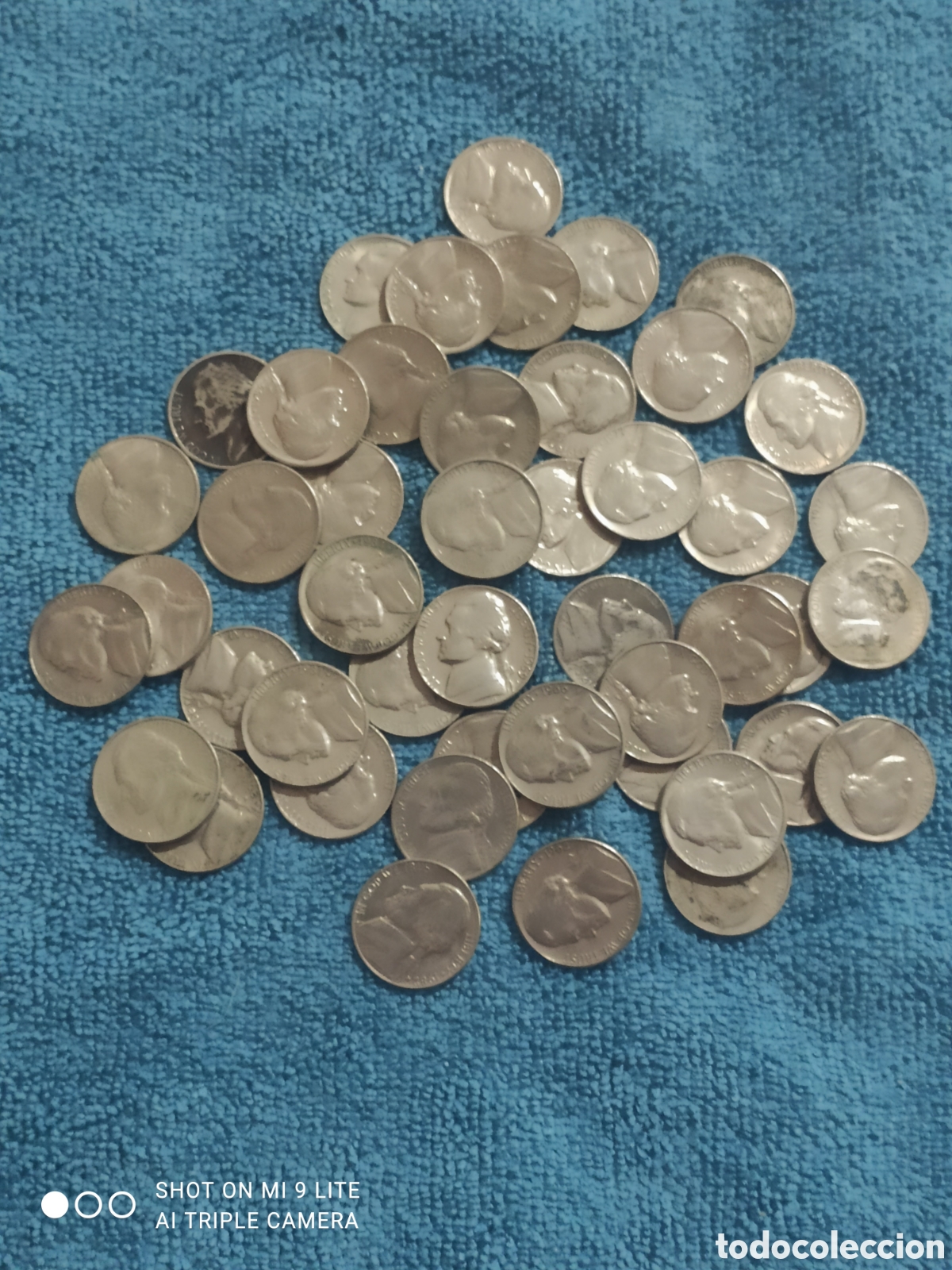 Monedas antiguas de Am&eacute;rica: Lote de monedas de EEUU