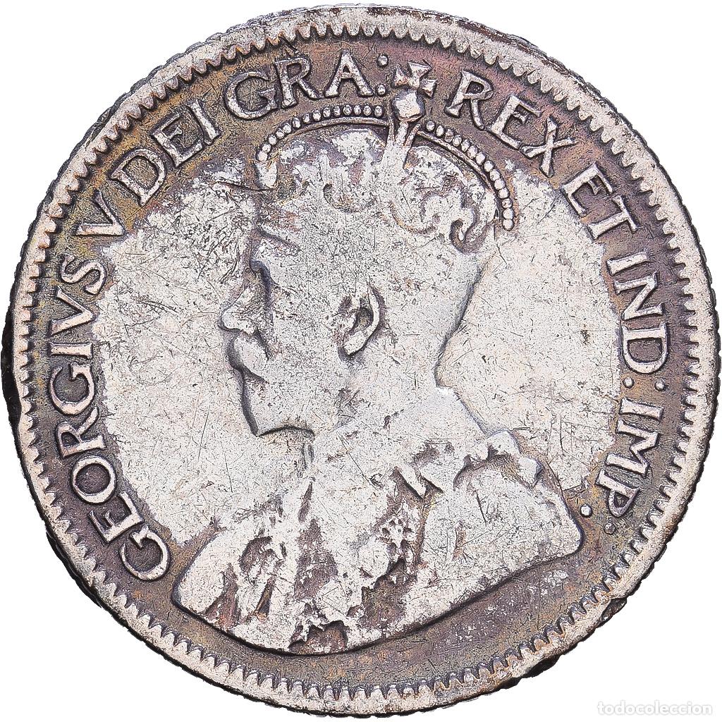 Monedas antiguas de Am&eacute;rica: [#1547615] Canad&aacute;, George V, 10 Cents, 1931, Royal Canadian Mint, Plata, BC+, KM:23a