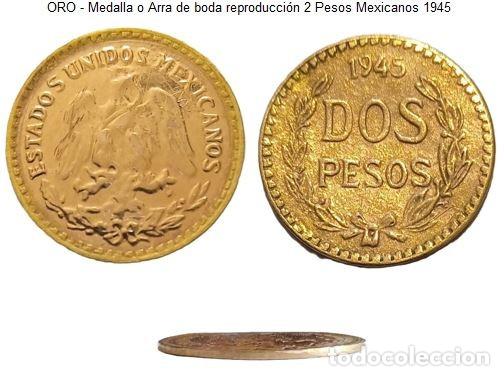 Monedas antiguas de Am&eacute;rica: Oro - Plata - Excelente lote Pesos Mexicanos