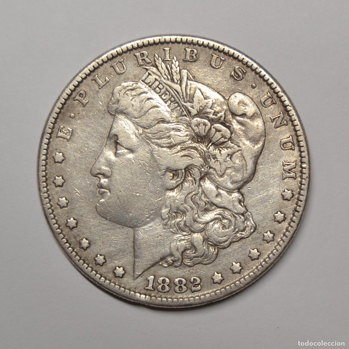 Monedas antiguas de Am&eacute;rica: ESTADOS UNIDOS DE AMERICA - 1 DOLAR MORGAN 1882 PLATA - LOTE 5759