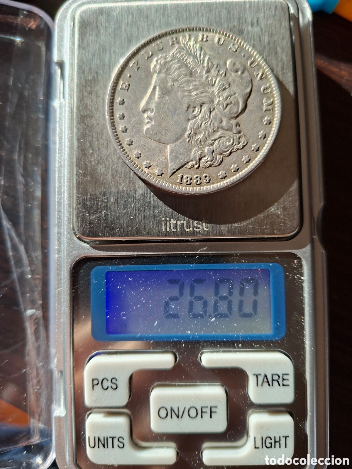 Monedas antiguas de Am&eacute;rica: DOLAR DOLLAR MORGAN 1889 PLATA MONEDA EEUU