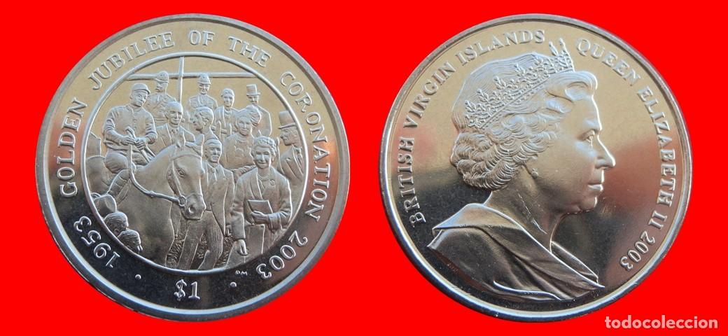 Monedas antiguas de Am&eacute;rica: 1 DOLAR 2003 SIN CIRCULAR ISLAS VIRGENES BRITANIAS VIRGIN-10616SC