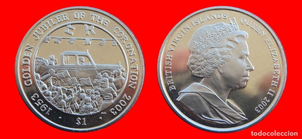 Monedas antiguas de Am&eacute;rica: 1 DOLAR 2003 SIN CIRCULAR ISLAS VIRGENES BRITANIAS VIRGIN-10617SC