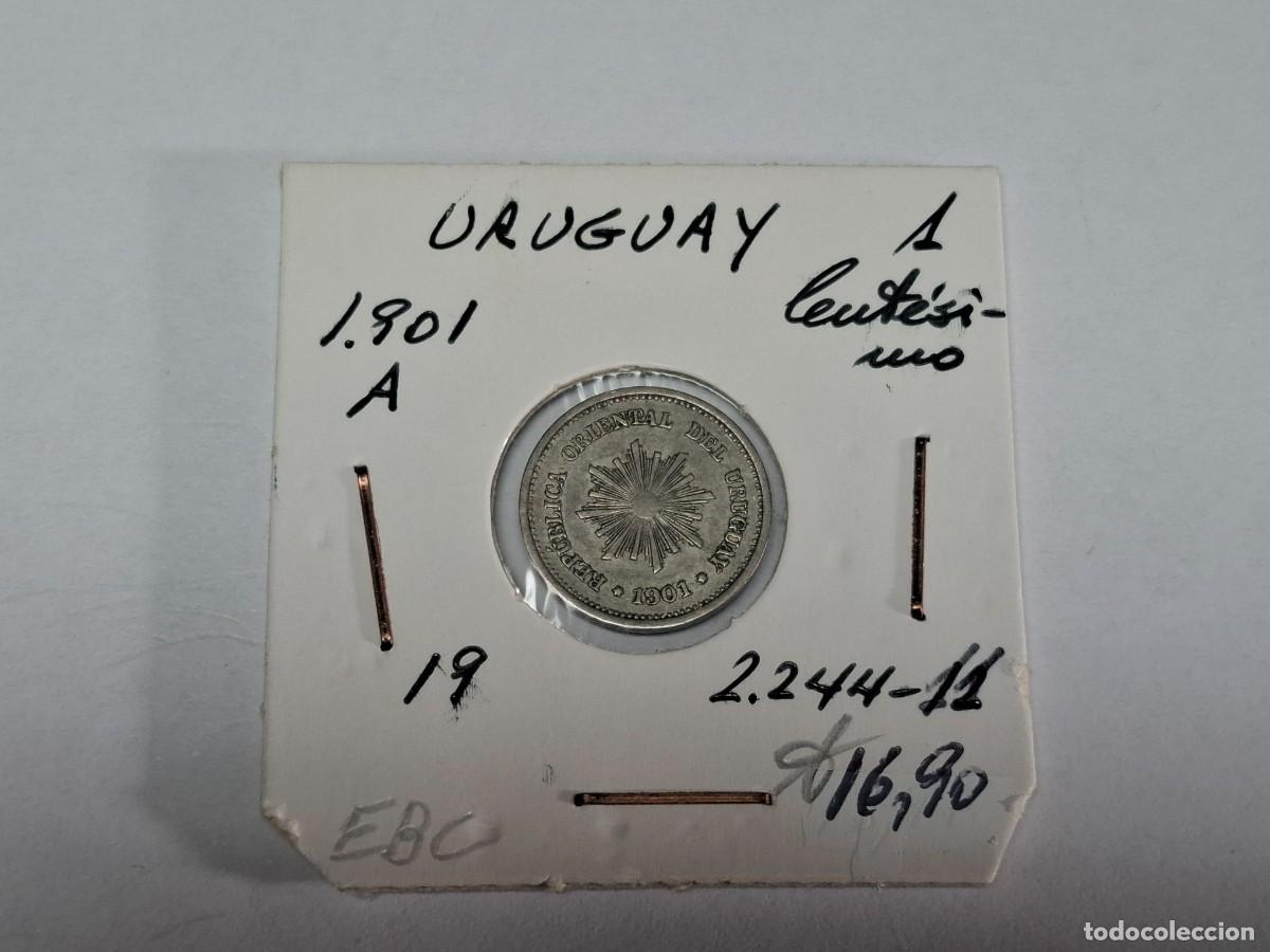 Monedas antiguas de Am&eacute;rica: 1 CENTESIMO de 1901 A KM 19 URUGUAY en EBC
