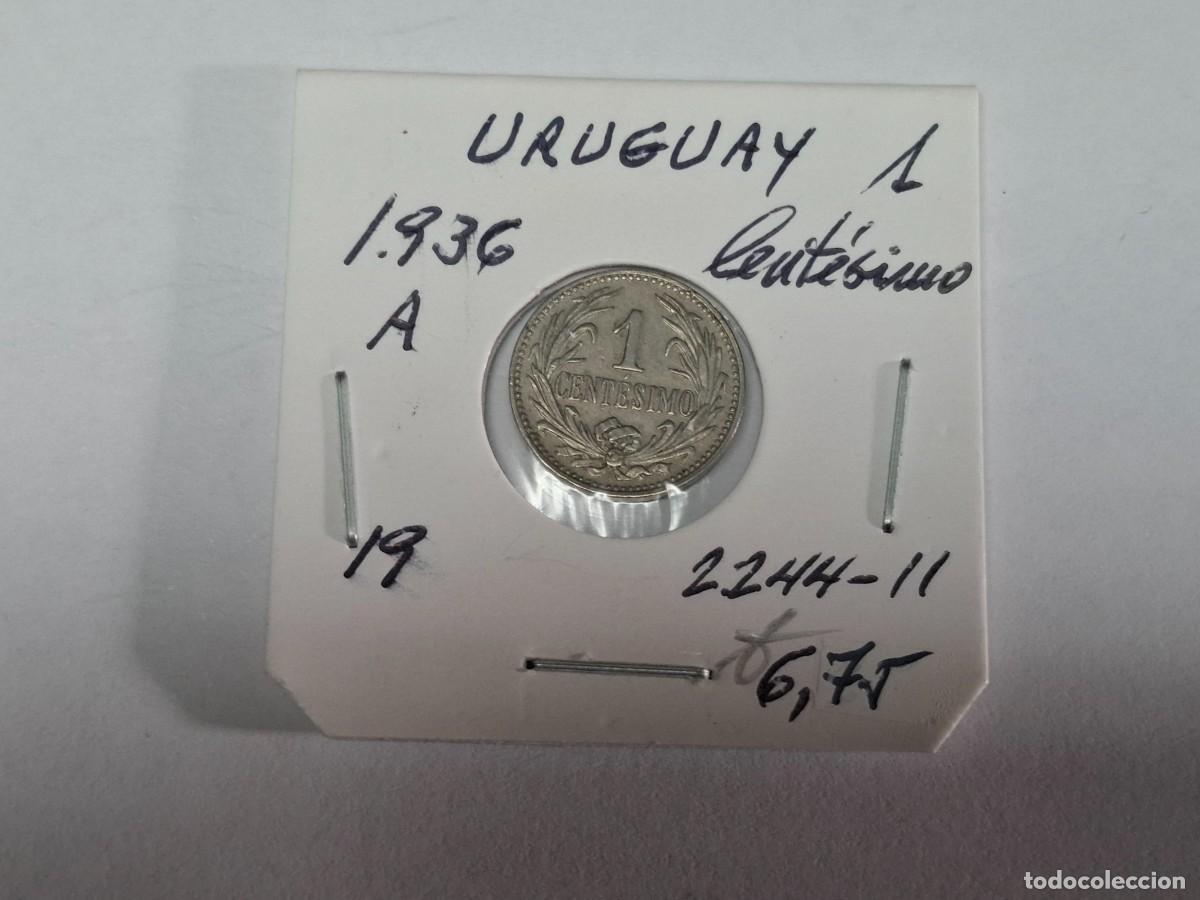 Monedas antiguas de Am&eacute;rica: 1 CENTESIMO de 1936 A KM 19 URUGUAY en EBC