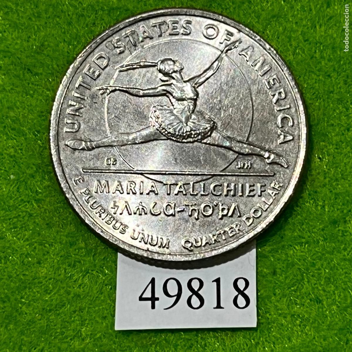 Monedas antiguas de Am&eacute;rica: Estados Unidos de America 25 centimos 2023 D, Maria Tallchief, USA