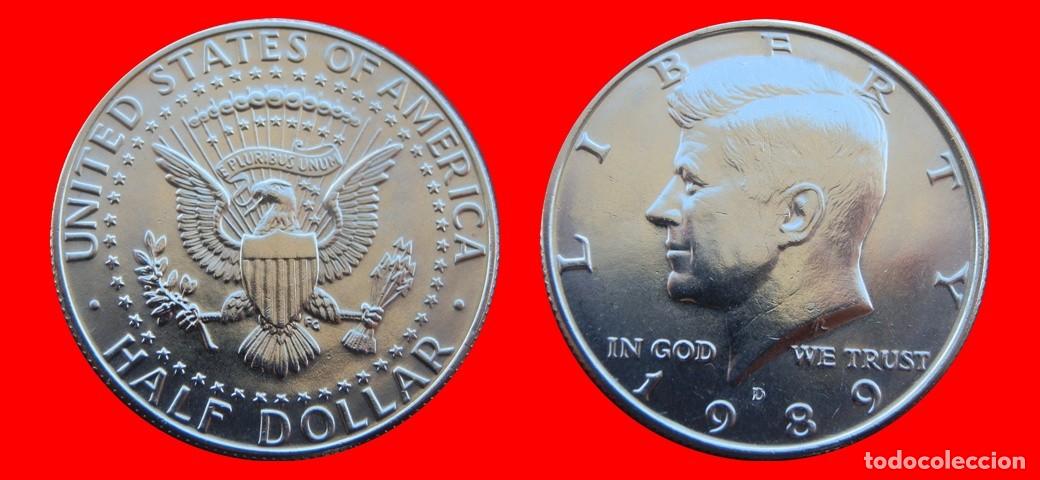 Monedas antiguas de Am&eacute;rica: 1/2 DOLAR 1989-D USA-156890