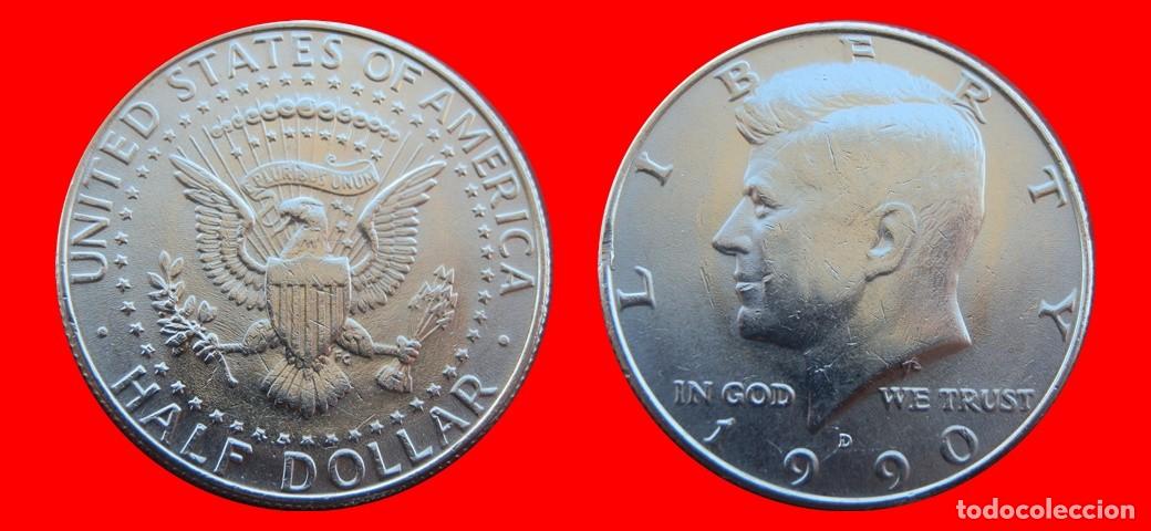 Monedas antiguas de Am&eacute;rica: 1/2 DOLAR 1990-D USA-156891