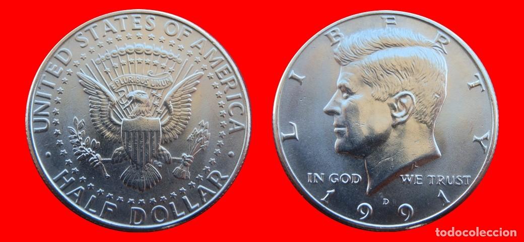 Monedas antiguas de Am&eacute;rica: 1/2 DOLAR 1991-D USA-156892