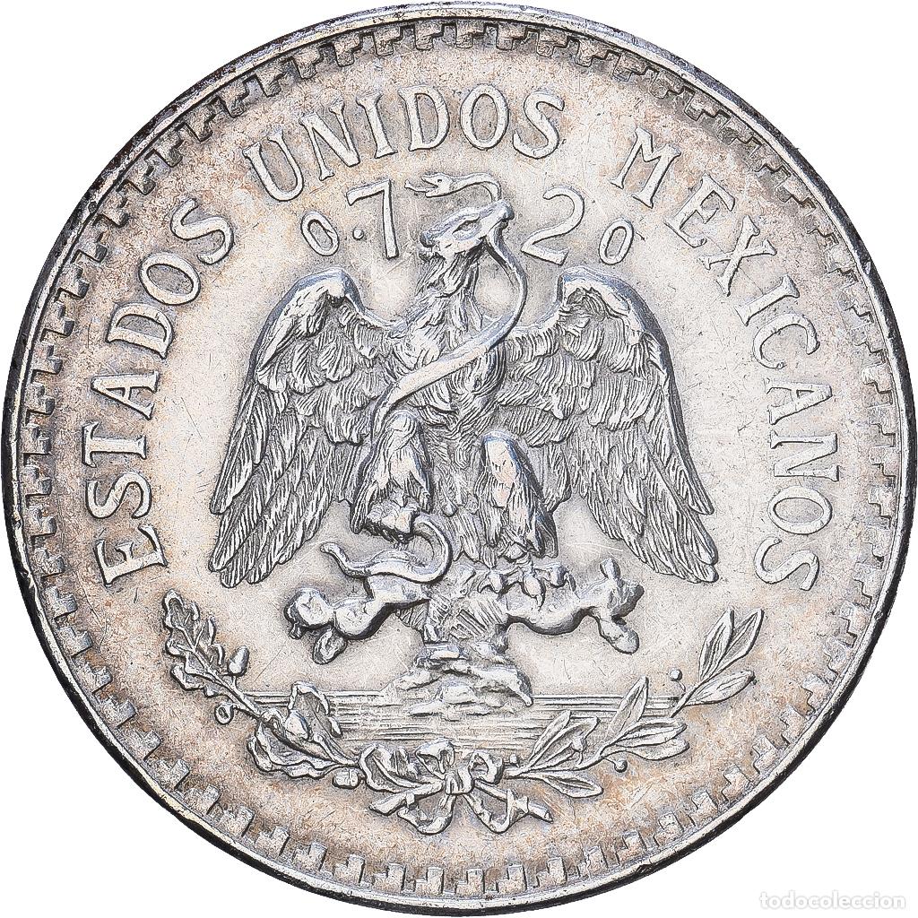 Monedas antiguas de Am&eacute;rica: [#1547649] M&eacute;xico, 1 Peso, 1938, Mexico City, Plata, MBC+, KM:455