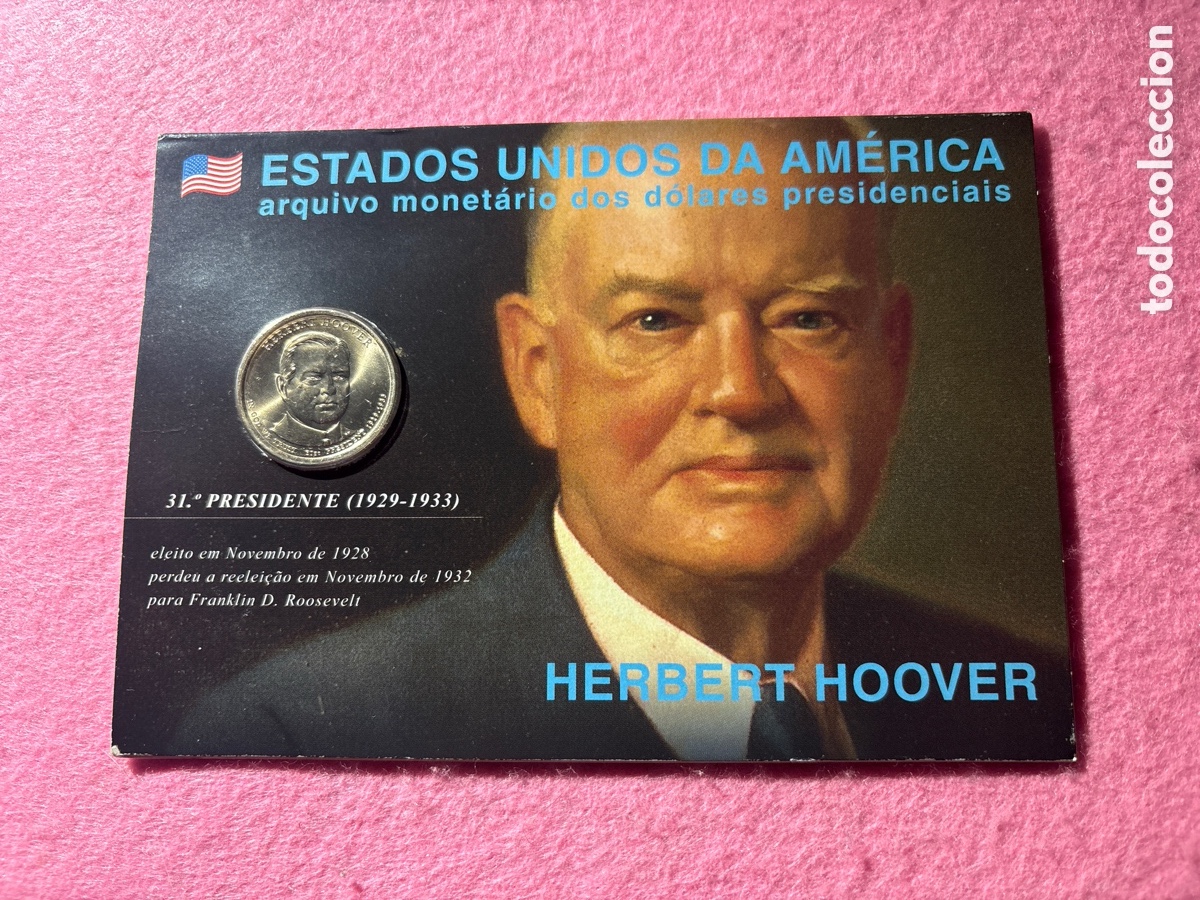 Monedas antiguas de Am&eacute;rica: Moneda conmemorativa presidentes de los EEUU (A15)