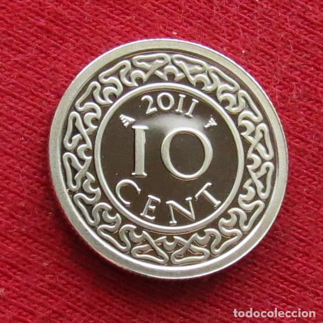 Monedas antiguas de Am&eacute;rica: SURINAM 10 cents 2011 suriname
