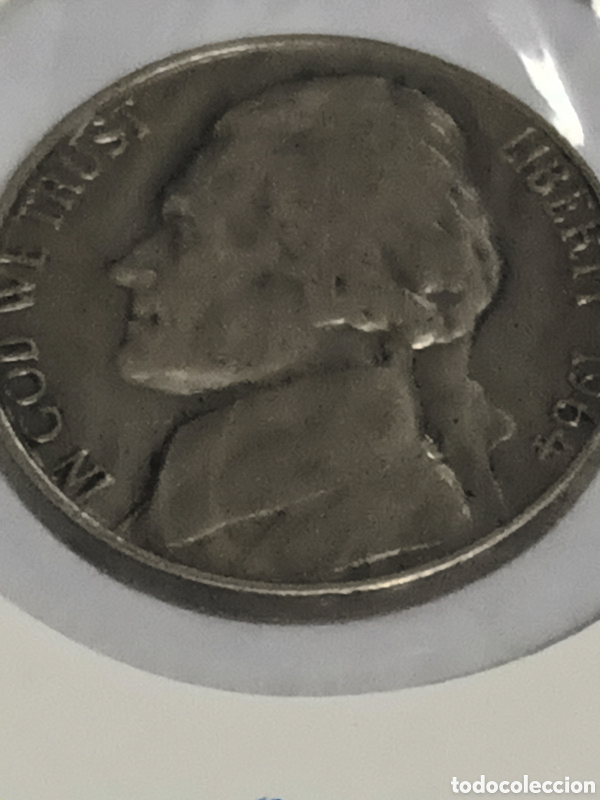 Monedas antiguas de Am&eacute;rica: 5 CENTAVOS THOMAS JEFERRSON 1964 - Foto 1