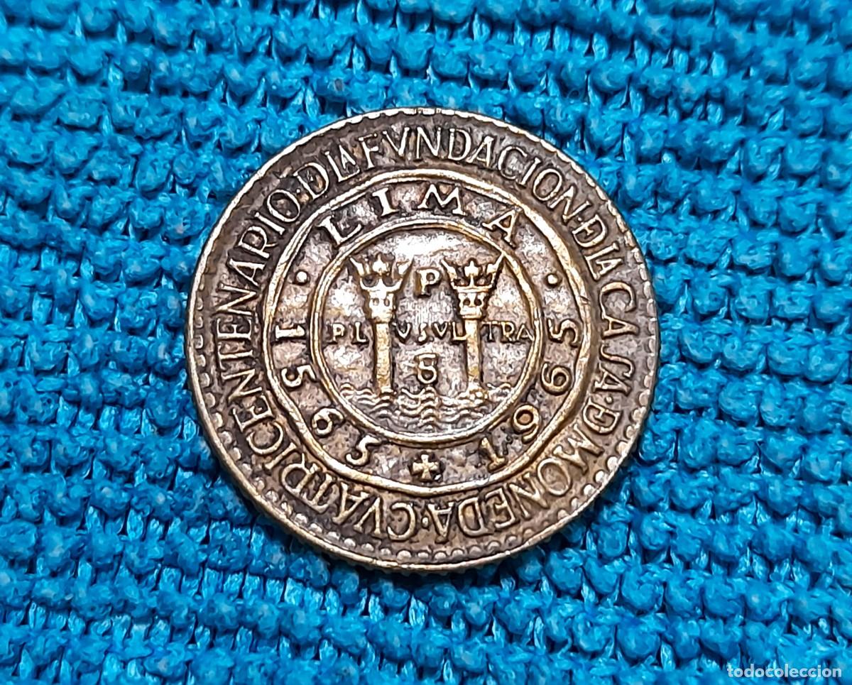 Monedas antiguas de Am&eacute;rica: Peru, 10 Centavos 1965
