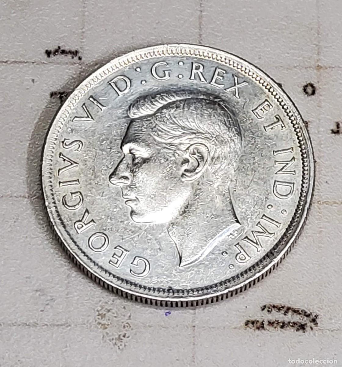 Monedas antiguas de Am&eacute;rica: 1 d&oacute;lar de PLATA de CANADA del 1939.SIN CIRCULAR - Foto 2