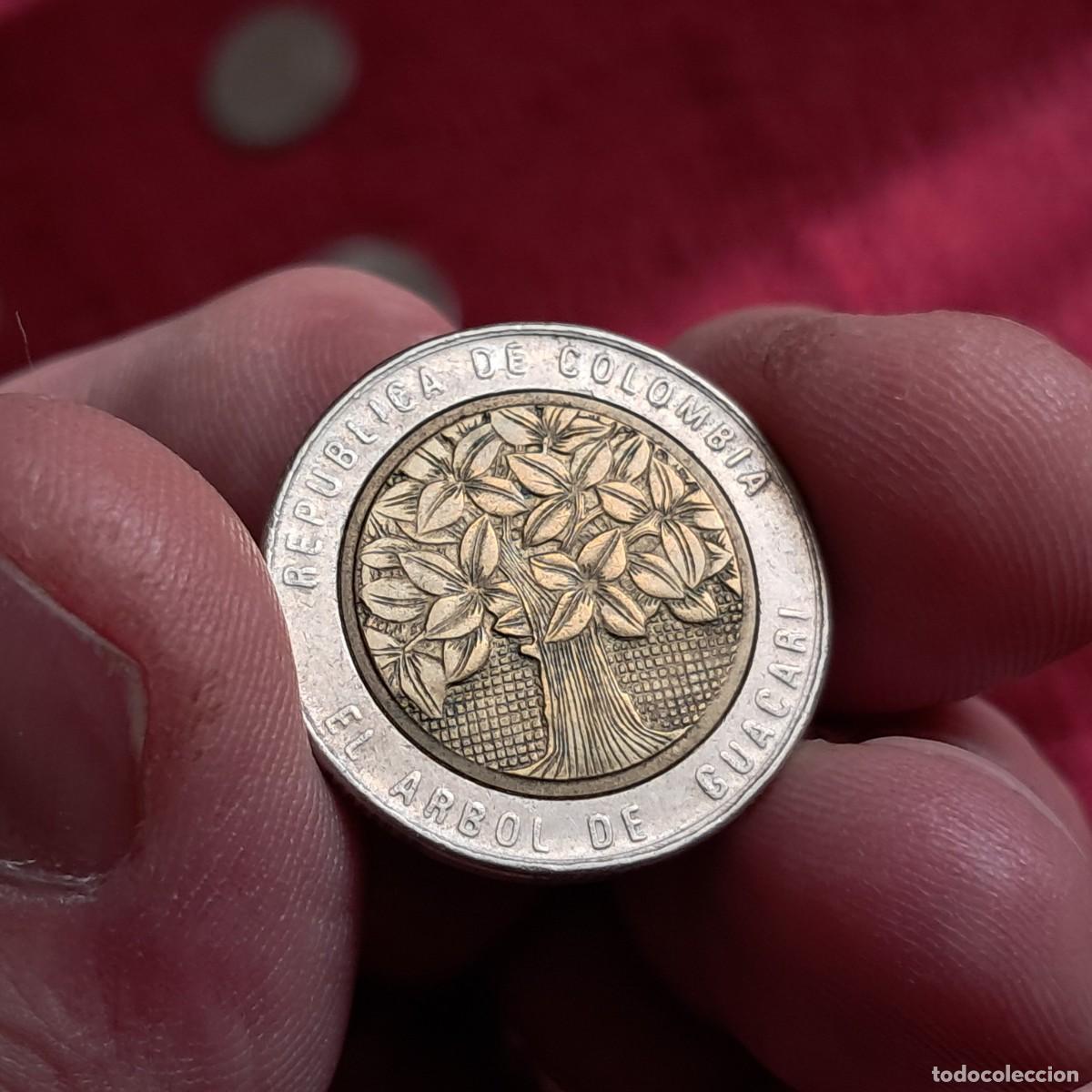 Monedas antiguas de Am&eacute;rica: MONEDA DE COLOMBIA 500 PESOS 2005 F KM# 286, Sch&ouml;n# 114, Restrepo# 448.