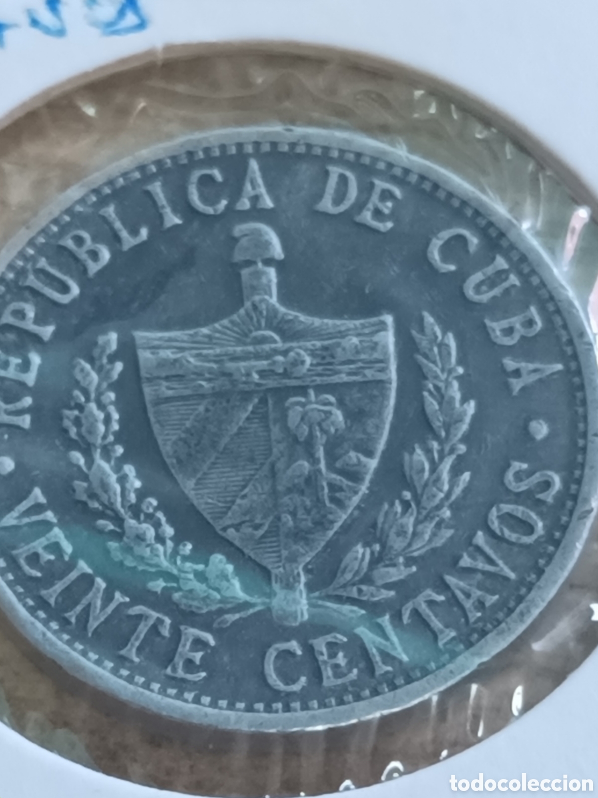 Monedas antiguas de Am&eacute;rica: 20 CENTAVOS CUBANOS 1969