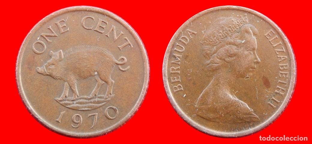 Monedas antiguas de Am&eacute;rica: 1 CENTAVO 1970 BERMUDA-157028