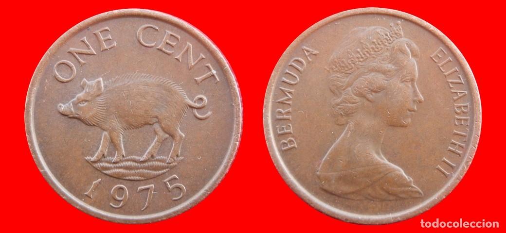 Monedas antiguas de Am&eacute;rica: 1 CENTAVO 1975 BERMUDA-157029