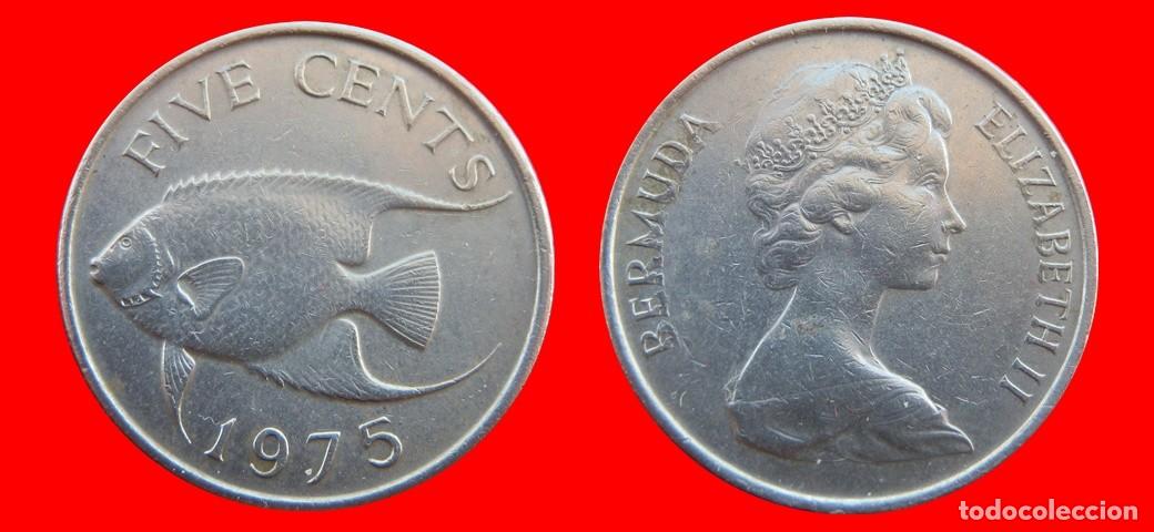 Monedas antiguas de Am&eacute;rica: 5 CENTAVOS 1975 BERMUDA-157034