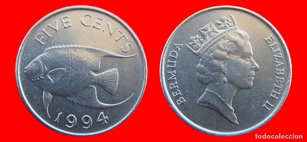Monedas antiguas de Am&eacute;rica: 5 CENTAVOS 1994 BERMUDA-157036