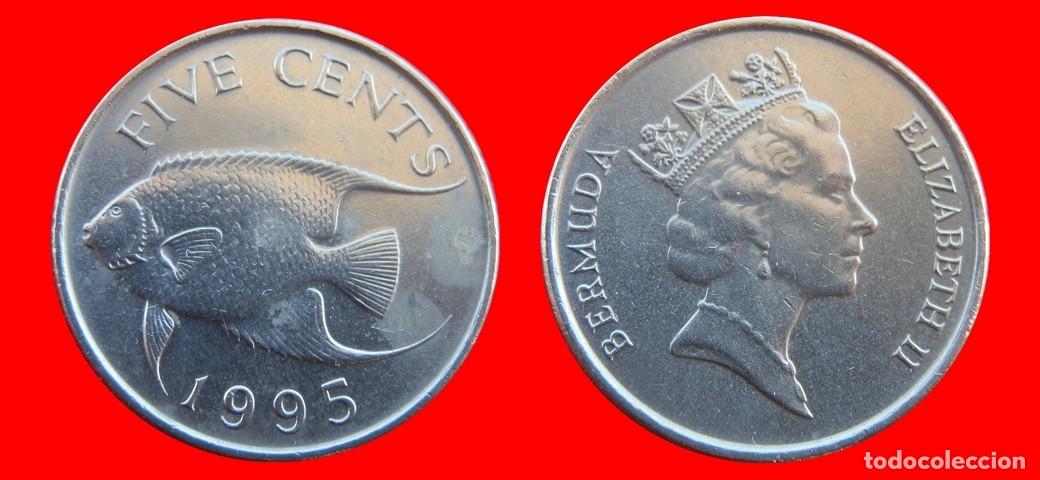 Monedas antiguas de Am&eacute;rica: 5 CENTAVOS 1995 BERMUDA-157037
