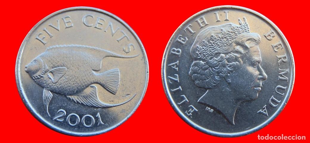 Monedas antiguas de Am&eacute;rica: 5 CENTAVOS 2001 BERMUDA-157038