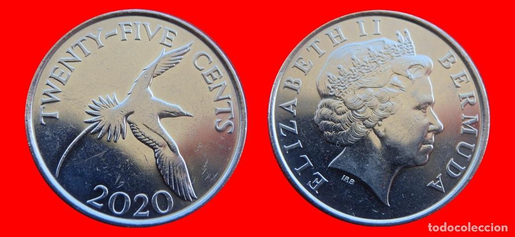 Monedas antiguas de Am&eacute;rica: 25 CENTAVOS 2020 BERMUDA-157048