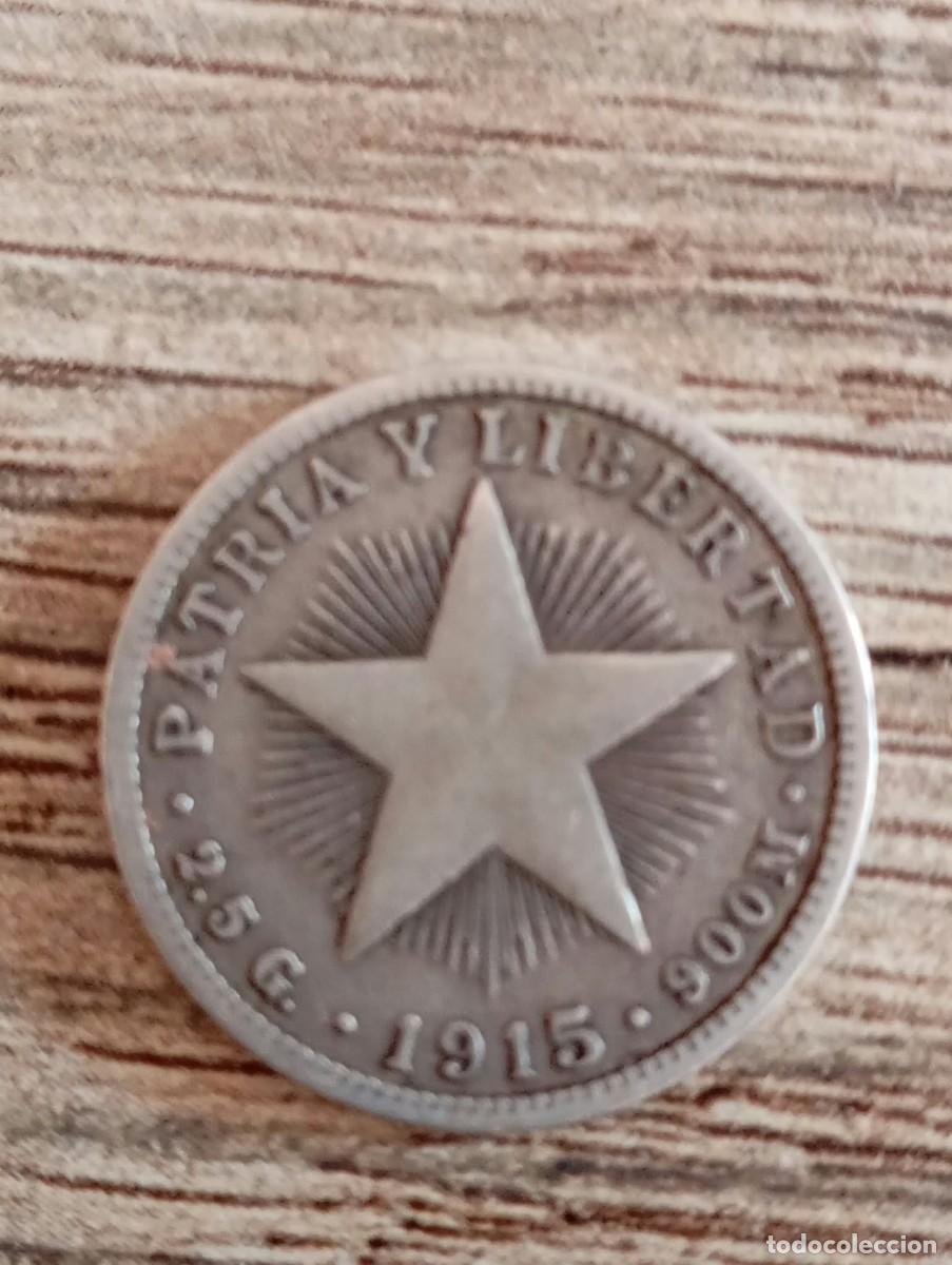 Monedas antiguas de Am&eacute;rica: Cuba,10 Centavos de plata 0,900 1915