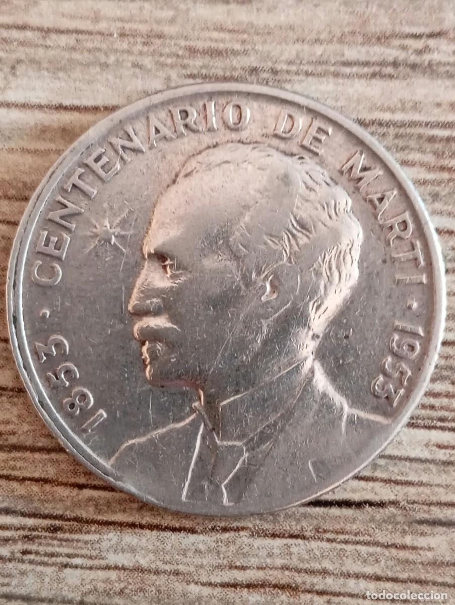 Monedas antiguas de Am&eacute;rica: Cuba,25 Centavos de Plata 0,900 1953