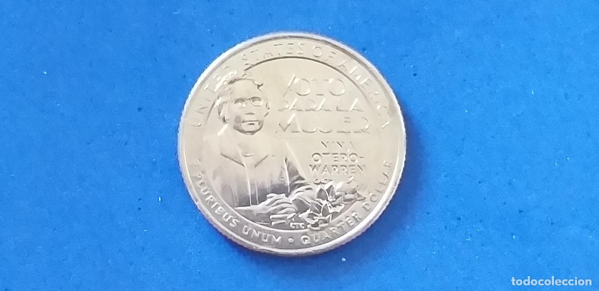 Monedas antiguas de Am&eacute;rica: Moneda Estados Unidos. 25 cents 2022 quarter dollar. Nina Otero-Warren. P. AMERICAN WOMEN QUARTERS
