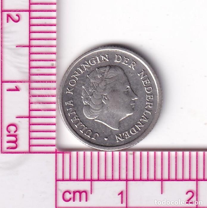 Monedas antiguas de Am&eacute;rica: CR5137 MONEDA ANTILLAS NEERLANDESAS D&Eacute;CIMA DE GULDEN 1957 PLATA 0,640