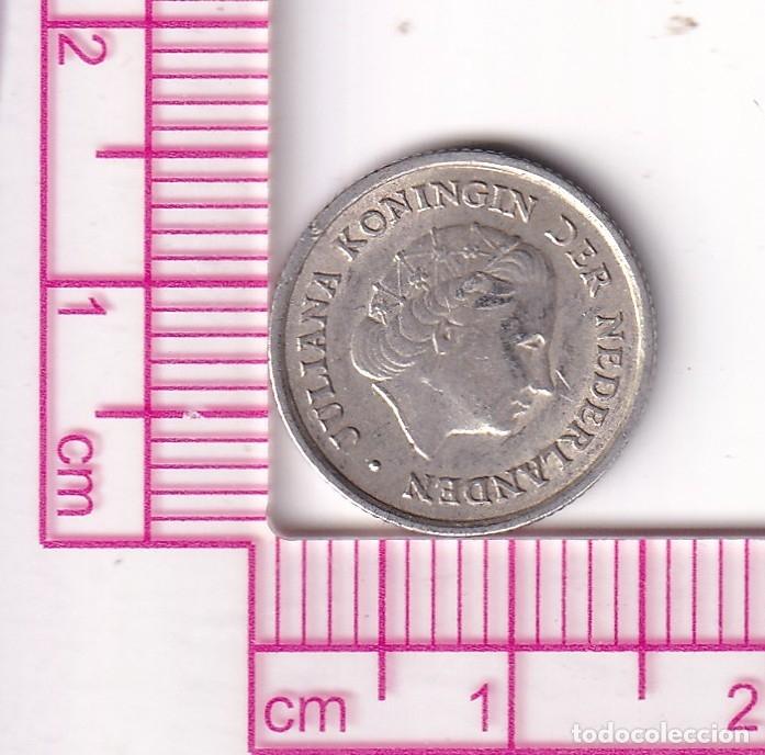 Monedas antiguas de Am&eacute;rica: CR5140 MONEDA ANTILLAS NEERLANDESAS D&Eacute;CIMA DE GULDEN 1962 PLATA 0,640