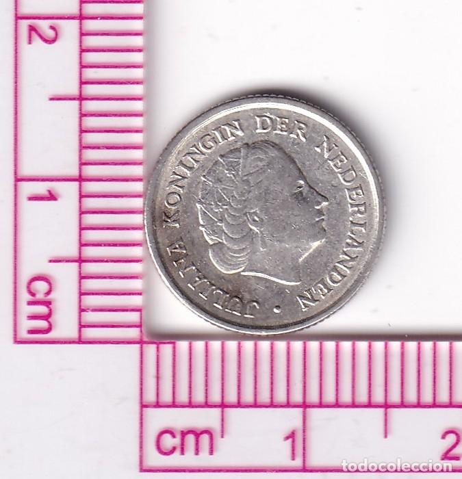 Monedas antiguas de Am&eacute;rica: CR5141 MONEDA ANTILLAS NEERLANDESAS D&Eacute;CIMA DE GULDEN 1963 PLATA 0,640