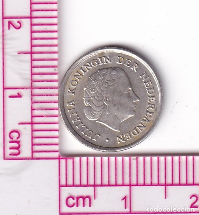 Monedas antiguas de Am&eacute;rica: CR5144 MONEDA ANTILLAS NEERLANDESAS D&Eacute;CIMA DE GULDEN 1966 PLATA 0,640