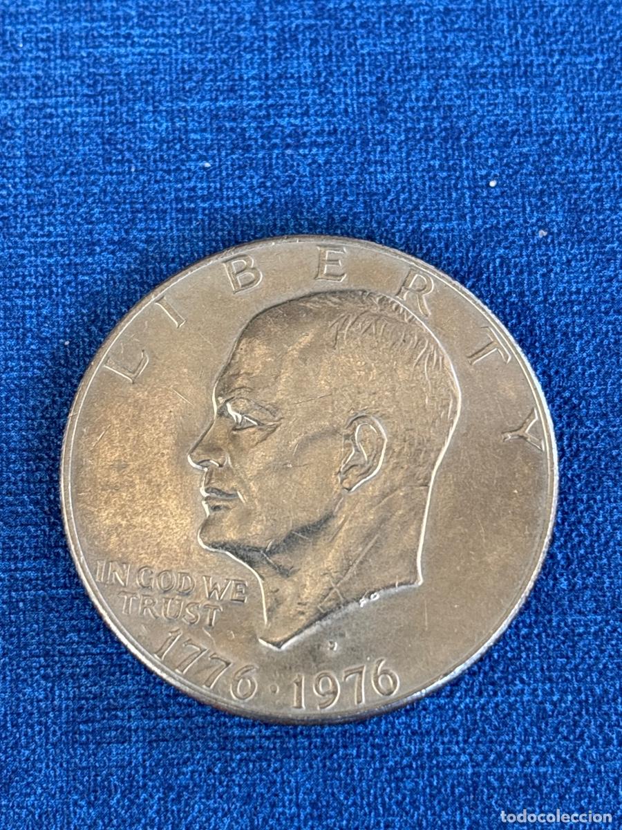 Monedas antiguas de Am&eacute;rica: MONEDA ONE DOLLAR 1776-1976 - Foto 1