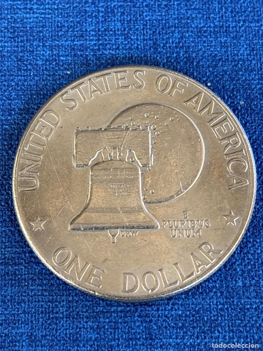 Monedas antiguas de Am&eacute;rica: MONEDA ONE DOLLAR 1776-1976 - Foto 2