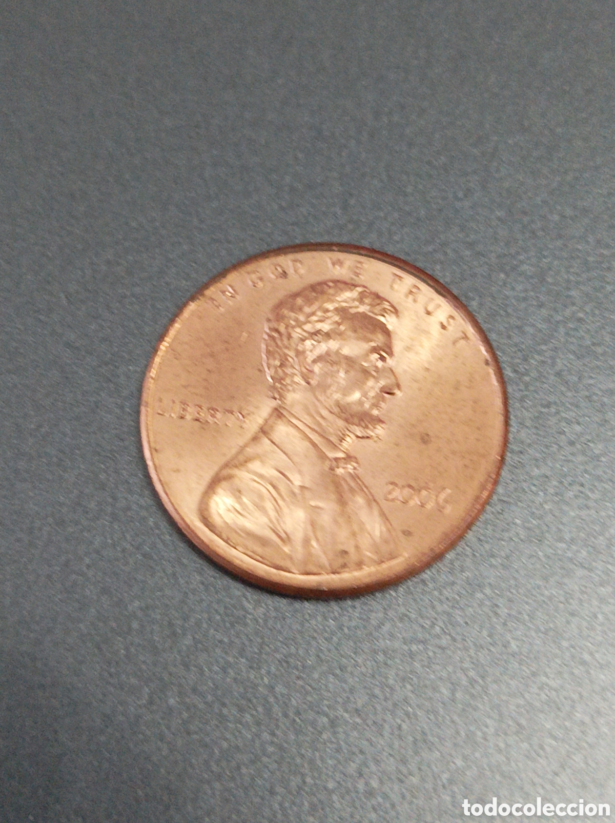 Monedas antiguas de Am&eacute;rica: 1 cent de estados unidos de 2006
