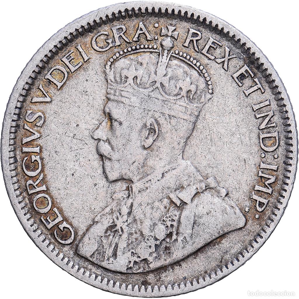 Monedas antiguas de Am&eacute;rica: [#1118185] Canad&aacute;, George V, 10 Cents, 1918, Royal Canadian Mint, Plata, MBC+, KM:23