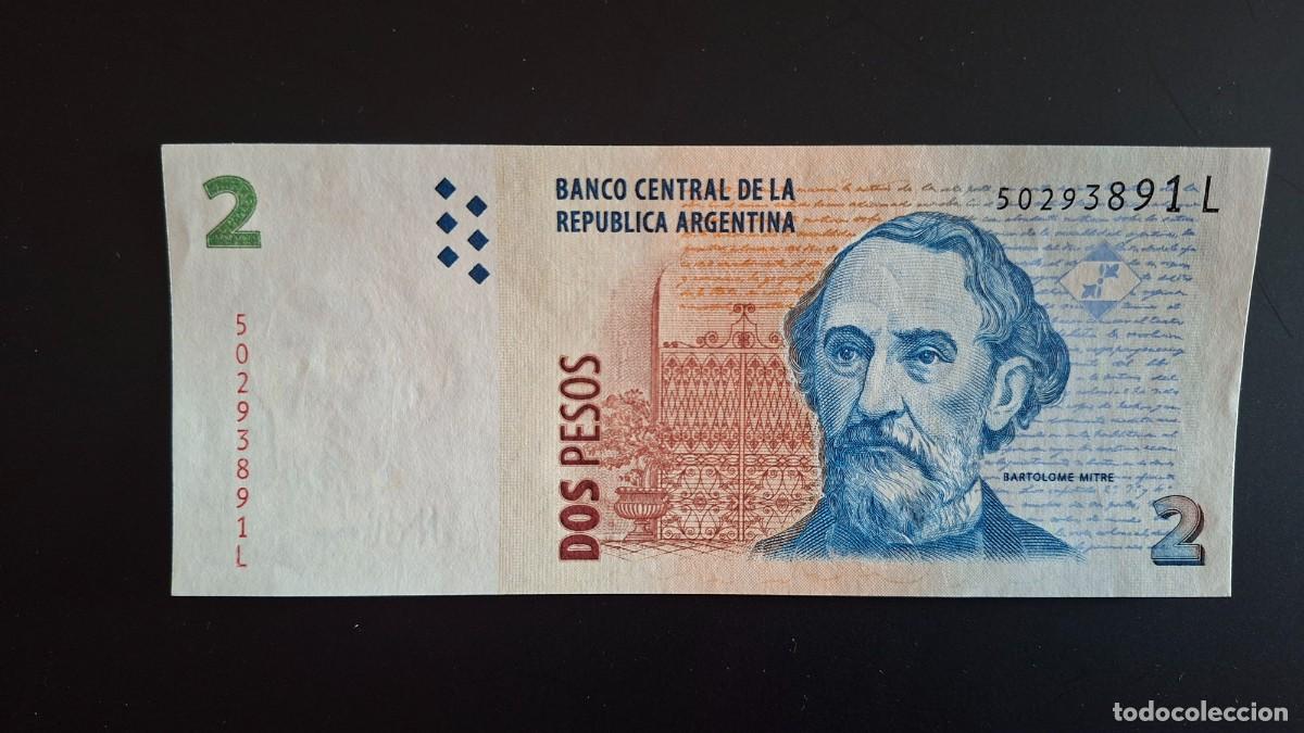 Monedas antiguas de Am&eacute;rica: ARGENTINA 2 PESOS 2010-2011 P-352a.6 SC