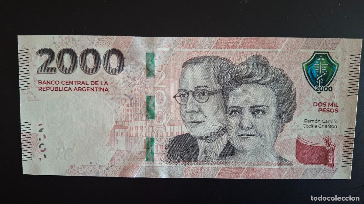 Monedas antiguas de Am&eacute;rica: ARGENTINA 2000 PESOS 2023 P-368b SC