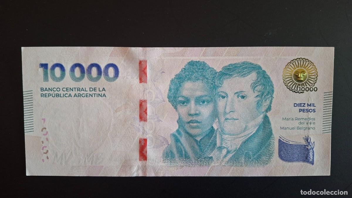 Monedas antiguas de Am&eacute;rica: ARGENTINA 10000 PESOS 2024 P-369a SC
