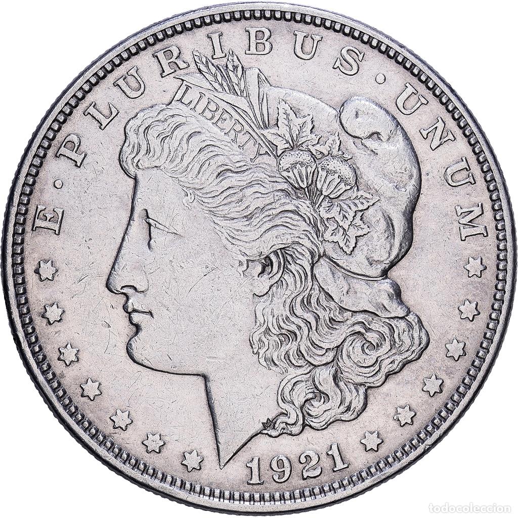 Monedas antiguas de Am&eacute;rica: [#1118139] Moneda, Estados Unidos, Morgan Dollar, Dollar, 1921, Denver, MBC+, Plata, KM:110