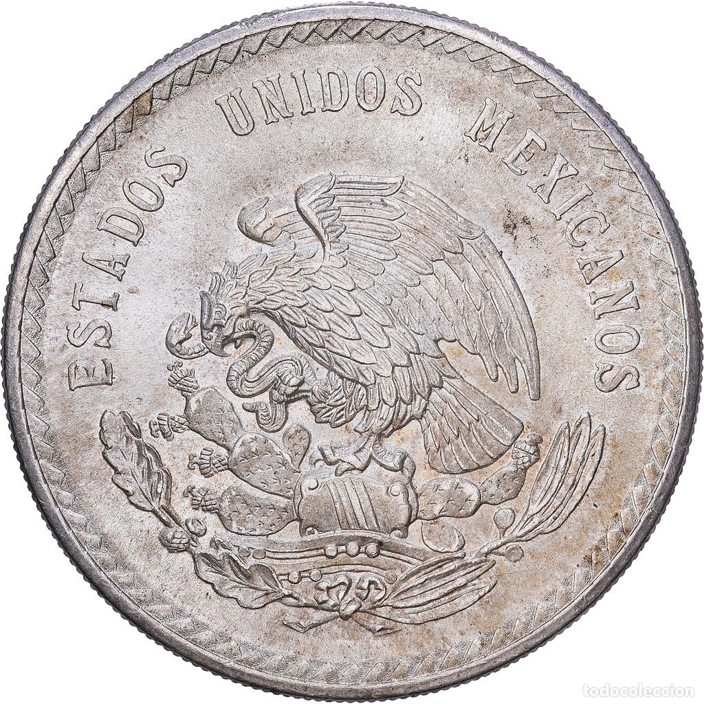 Monedas antiguas de Am&eacute;rica: [#1203531] M&eacute;xico, 5 Pesos, 1948, Mexico City, Plata, MBC+, KM:465
