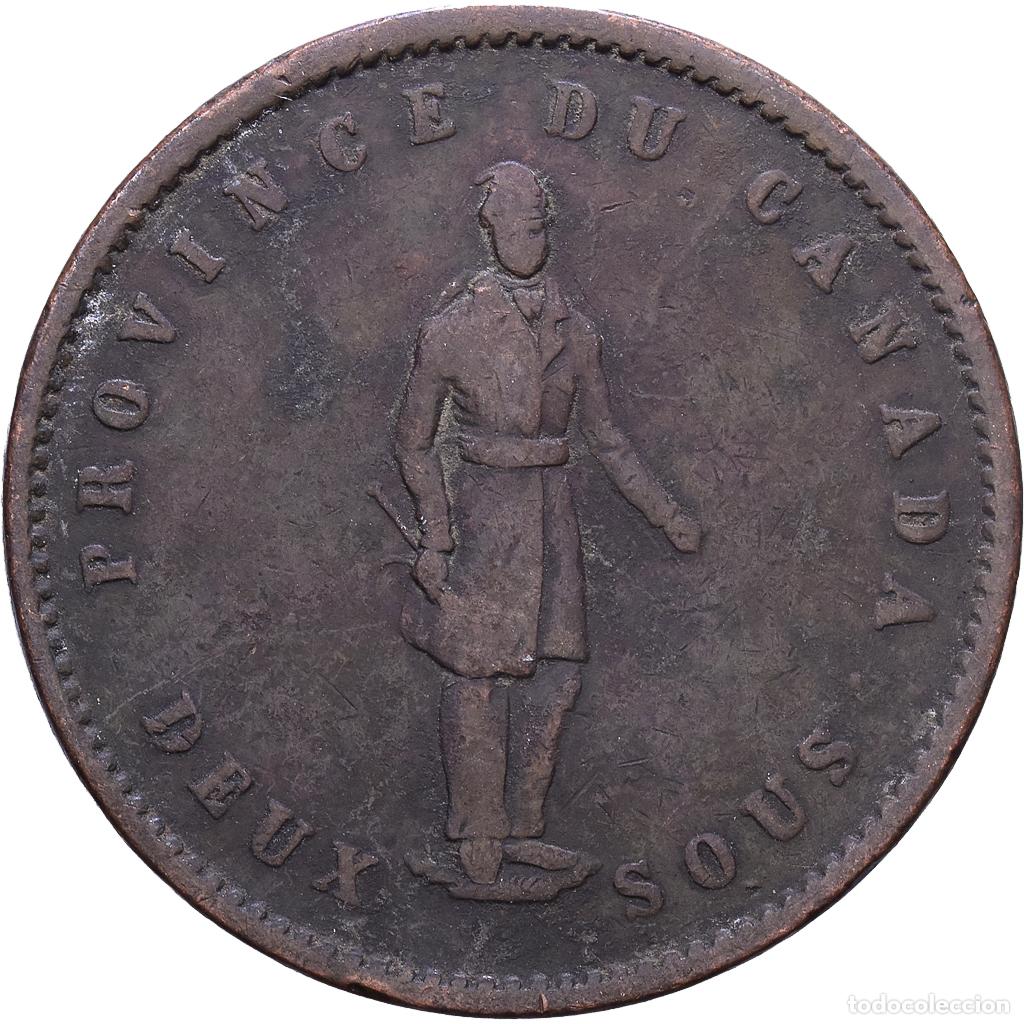 Monedas antiguas de Am&eacute;rica: [#1535142] Canad&aacute;, 1 Penny, 1852, Ottawa, Cobre, BC+, KM:Tn21