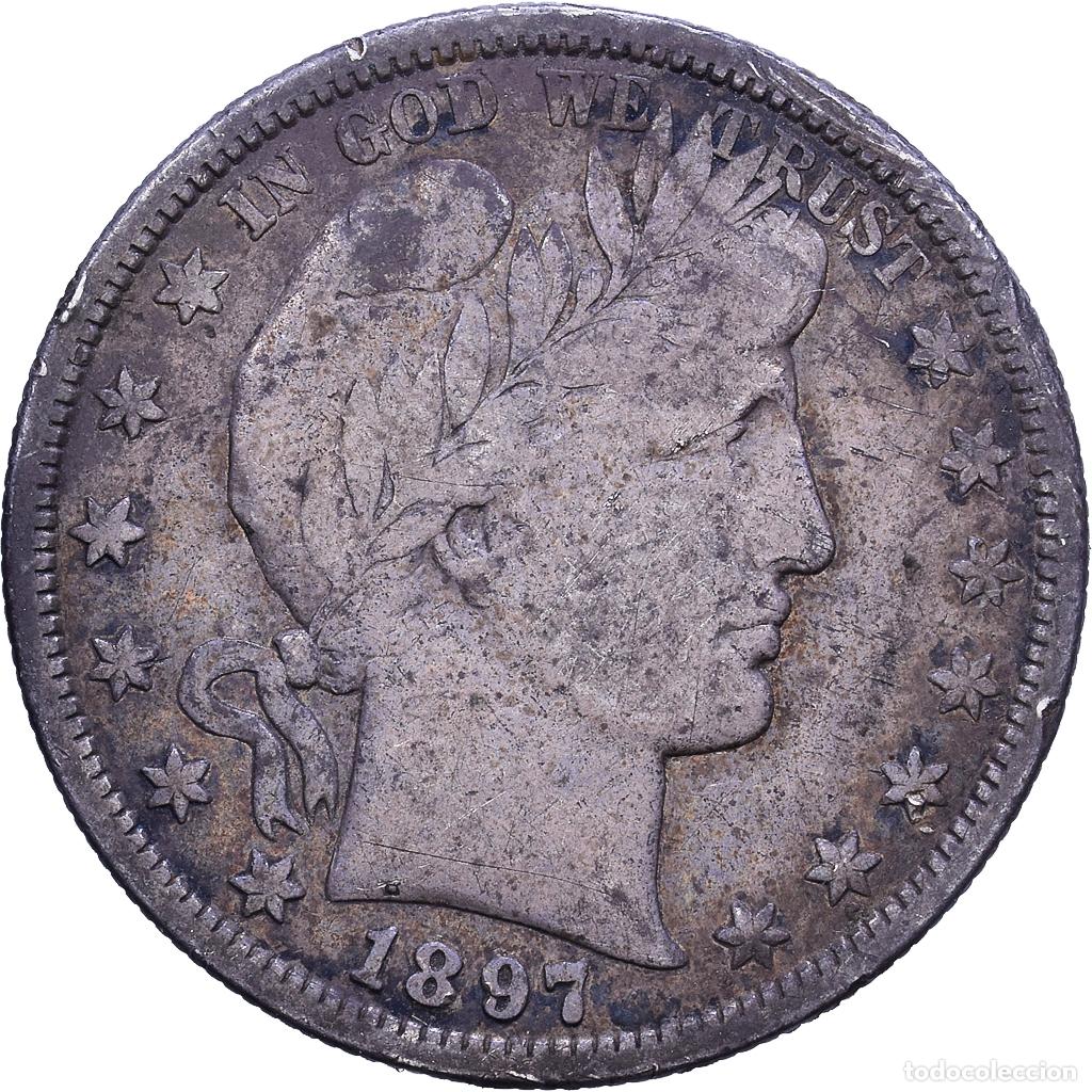 Monedas antiguas de Am&eacute;rica: [#1531199] Estados Unidos, Half Dollar, Barber Half Dollar, 1897, San Francisco, Plata
