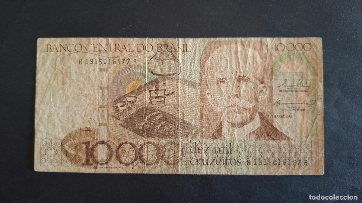 Monedas antiguas de Am&eacute;rica: BRASIL 10000 Cent 1984 P-203a BC