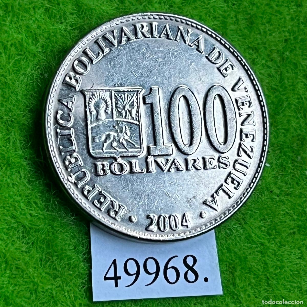 Monedas antiguas de Am&eacute;rica: Venezuela 100 bolivares 2004