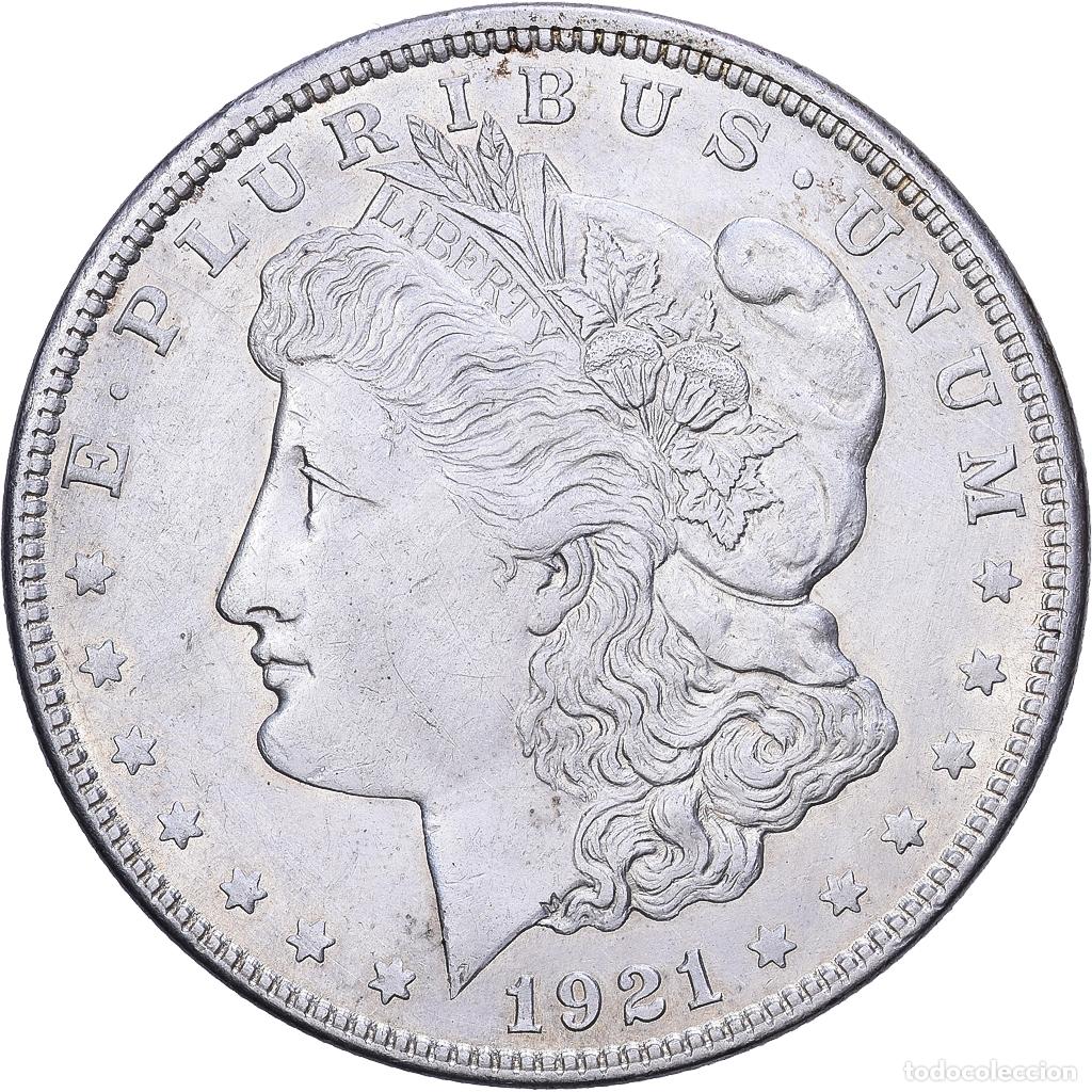 Monedas antiguas de Am&eacute;rica: [#1548046] Estados Unidos, Morgan dollar, 1921, Philadelphia, Plata, MBC+, KM:110